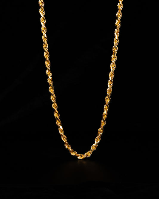 Diamond Cut Cordell Halsband 6mm - 925 silver