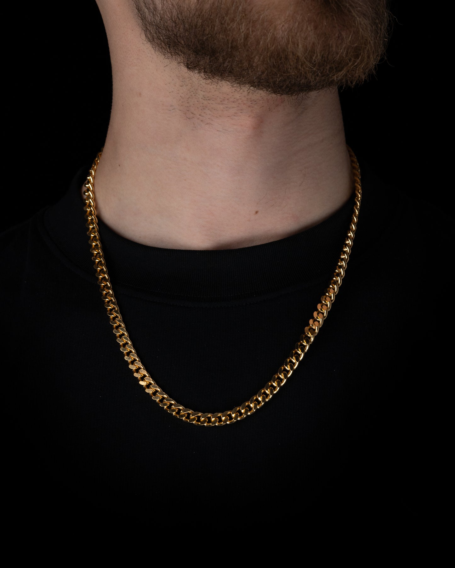 Pansarlänk Halsband 6mm - 925 Silver - Kejsar
