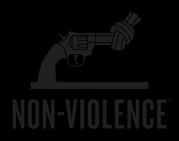Non-Violence Halsband - The Knotted Gun