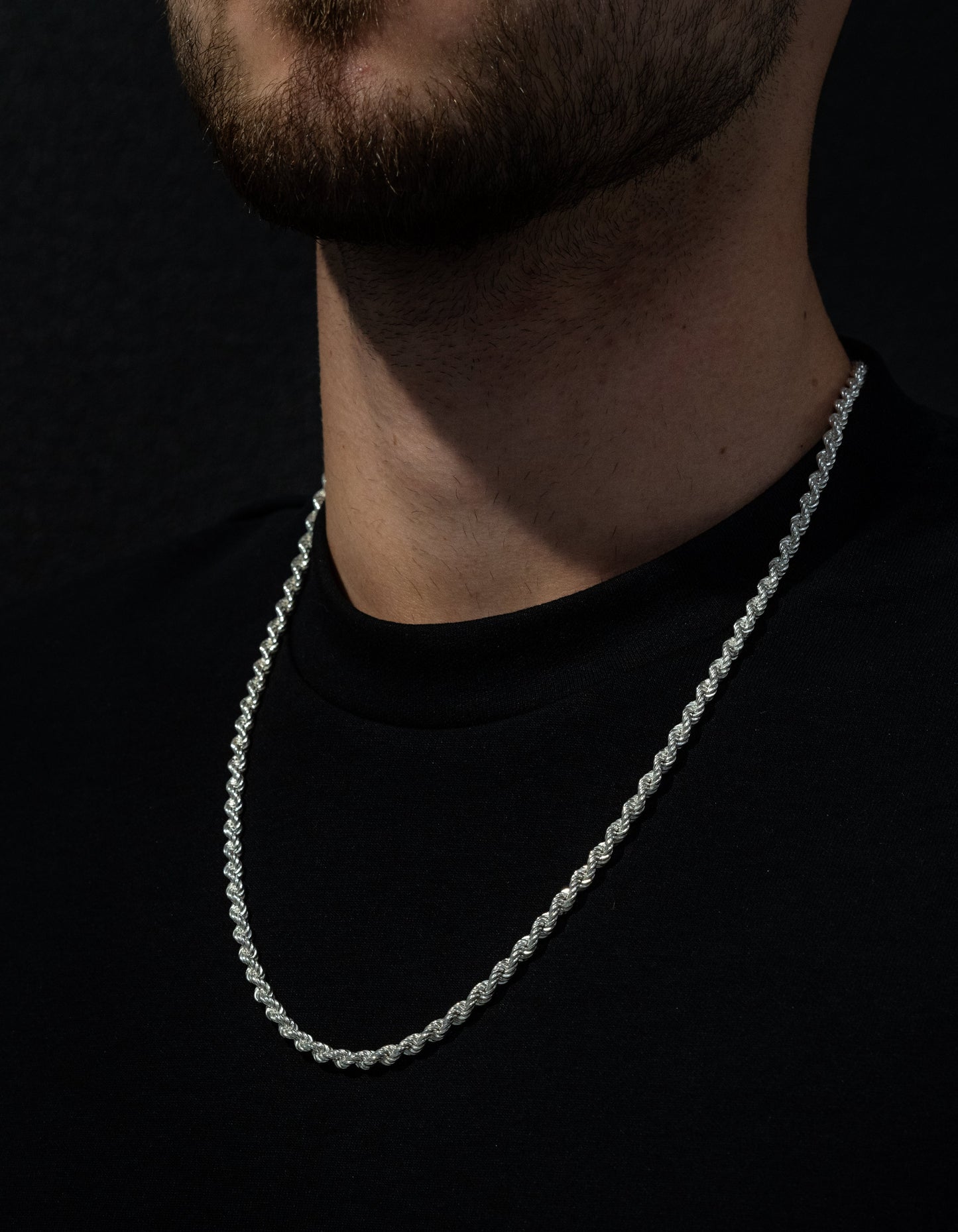 Cordell Halsband 4mm - 925 Silver - Kejsar