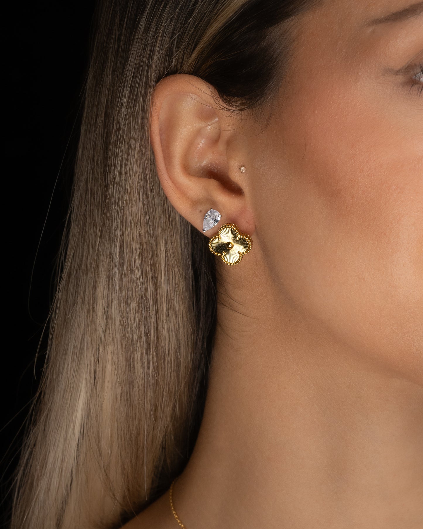 Four clover Örhängen - Kejsar