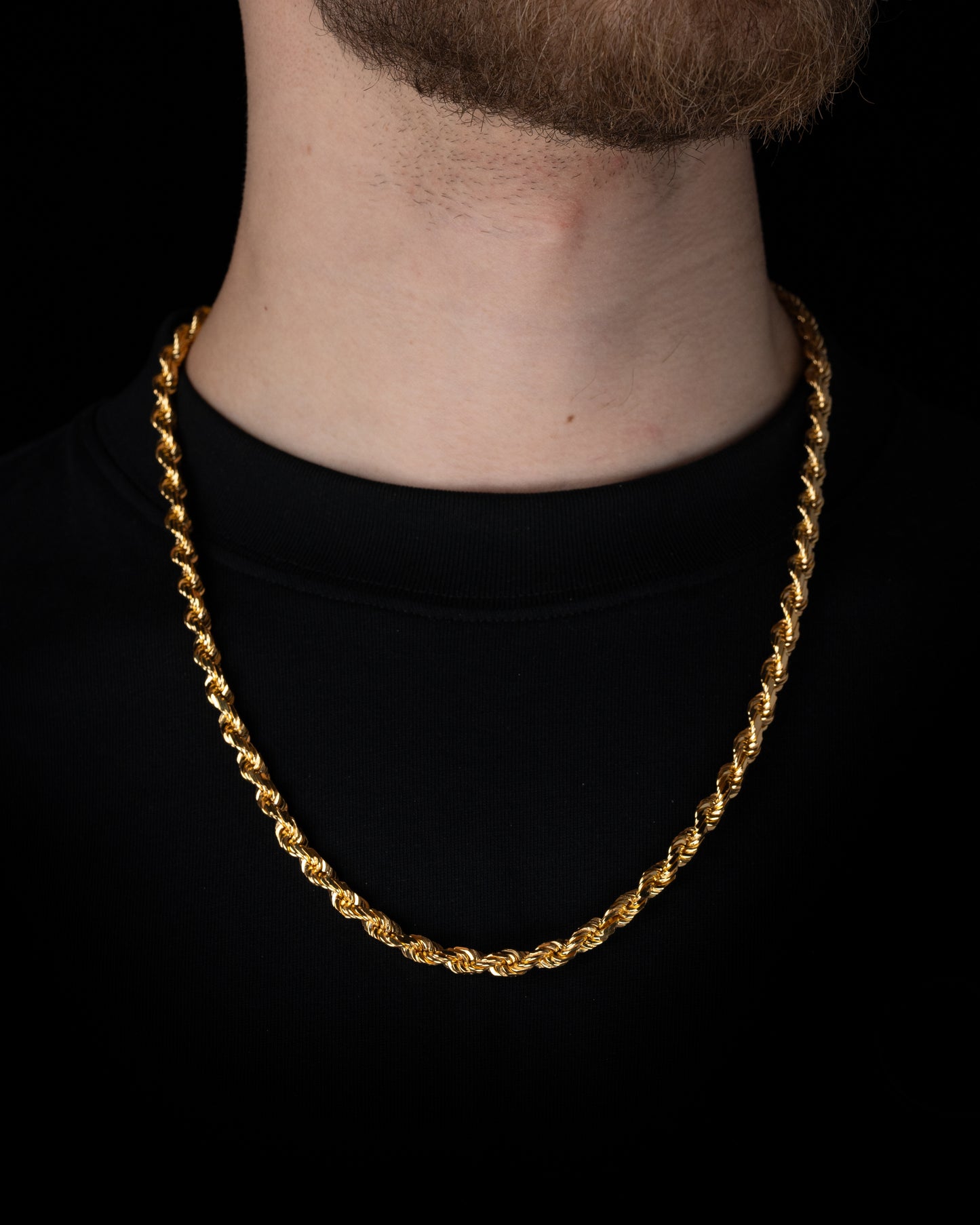 Diamond Cut Cordell Halsband 6mm - 925 silver