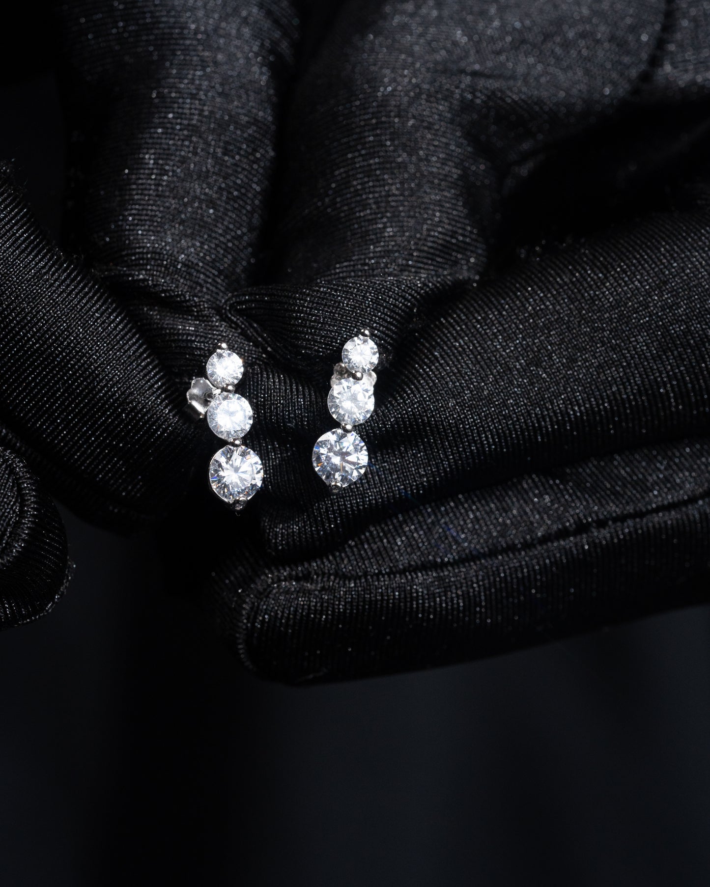 Crystal Drops Earrings - Kejsar