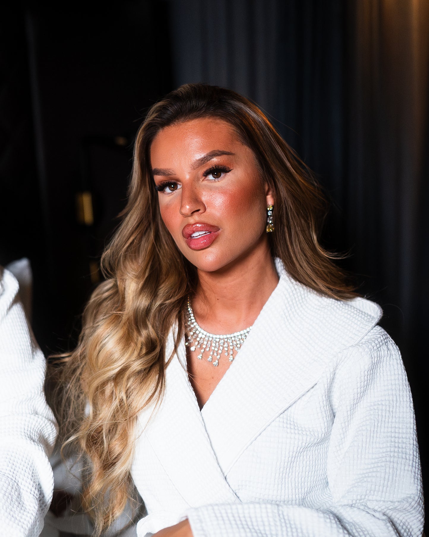 Diamond Waterfall Necklace - Kejsar