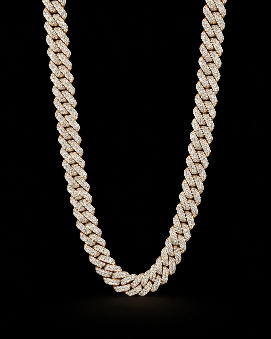 Iced Out Cuban Link Halsband