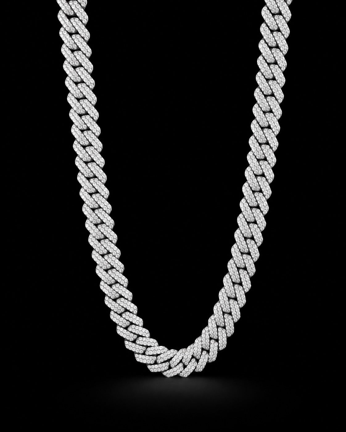 Iced Out Cuban Link Halsband