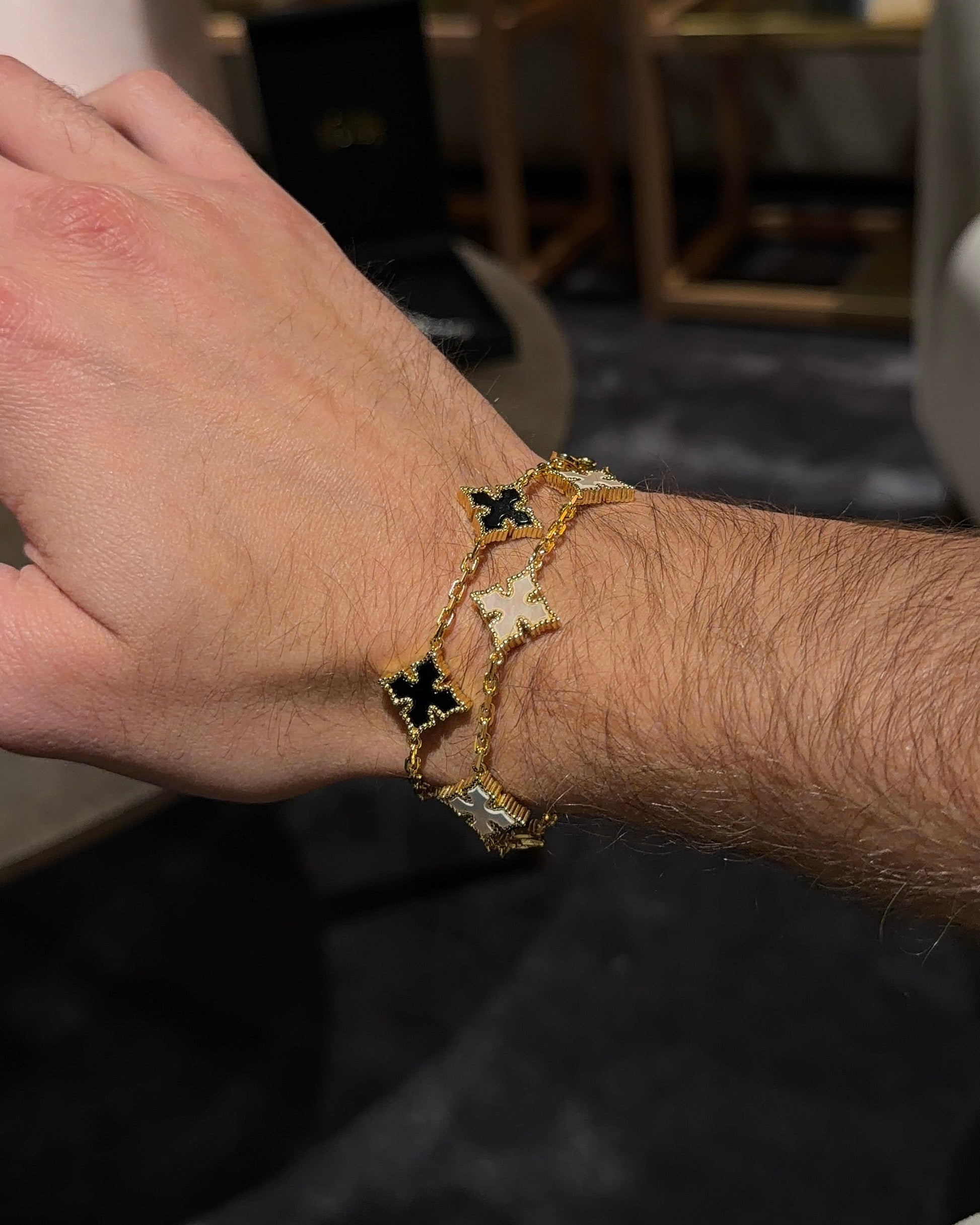 Onyx Star Bracelet - Kejsar