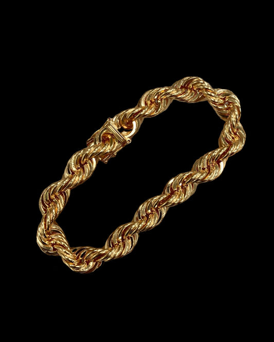 Cordell Armband 10mm Massiv - 18K Guld - Kejsar