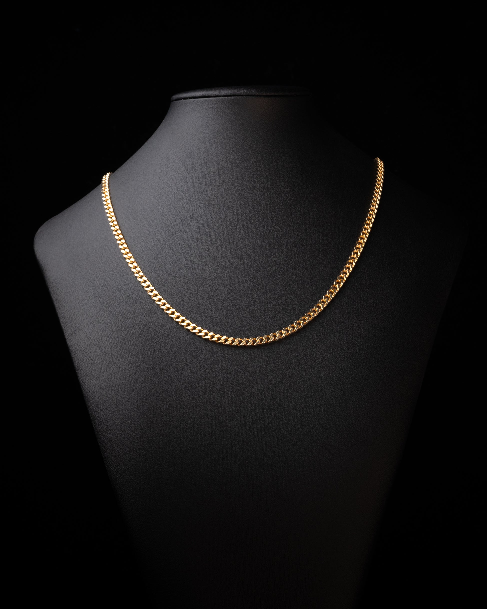 Pansarlänk Halsband 4mm - 925 Silver - Kejsar