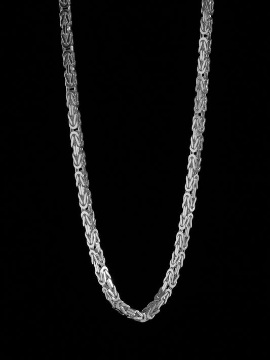 Kejsarlänk Halsband 4.5mm - 925 Silver