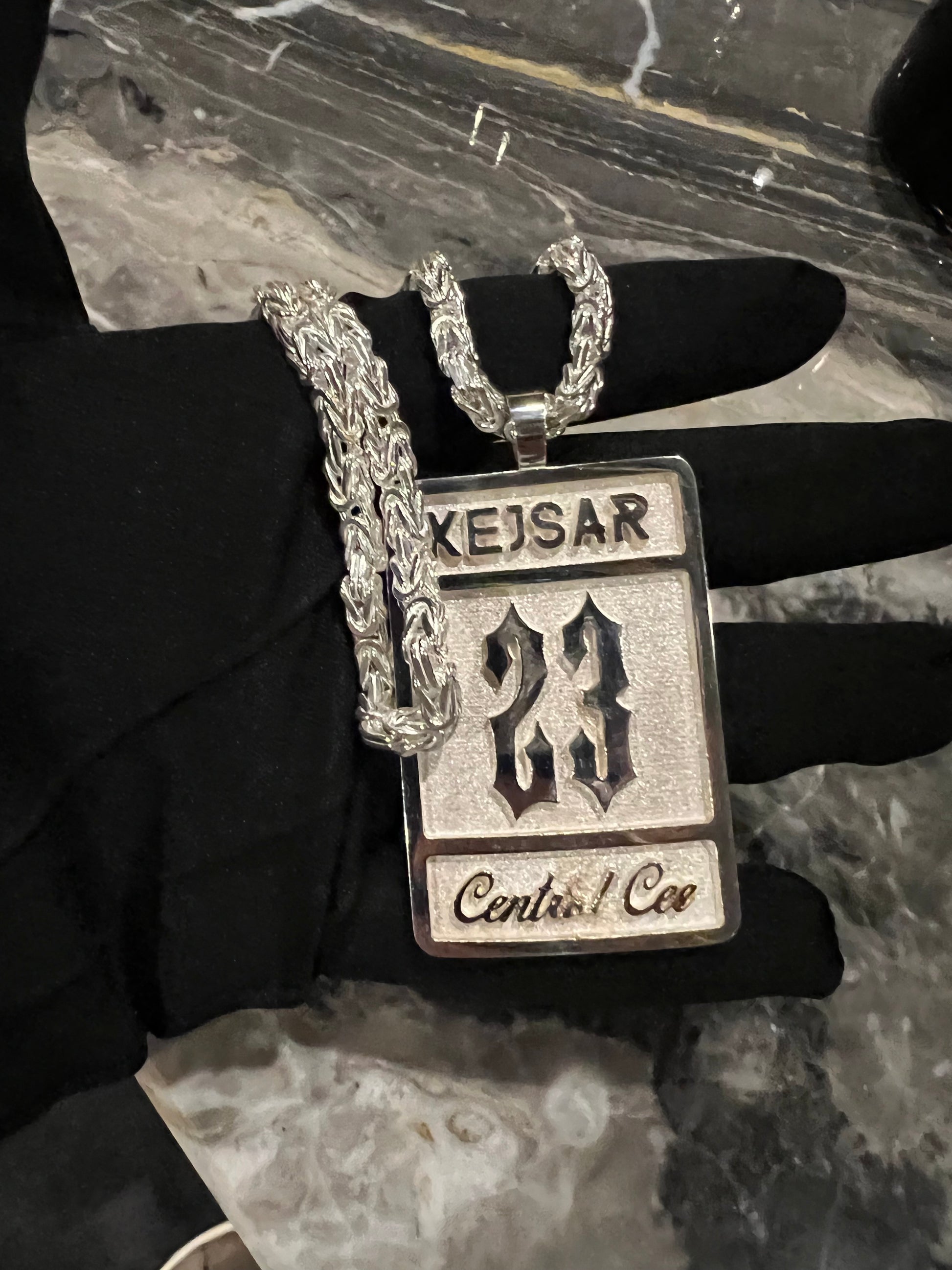 Gör ditt egna hänge! - 925 Silver / 18K Guld - Kejsar