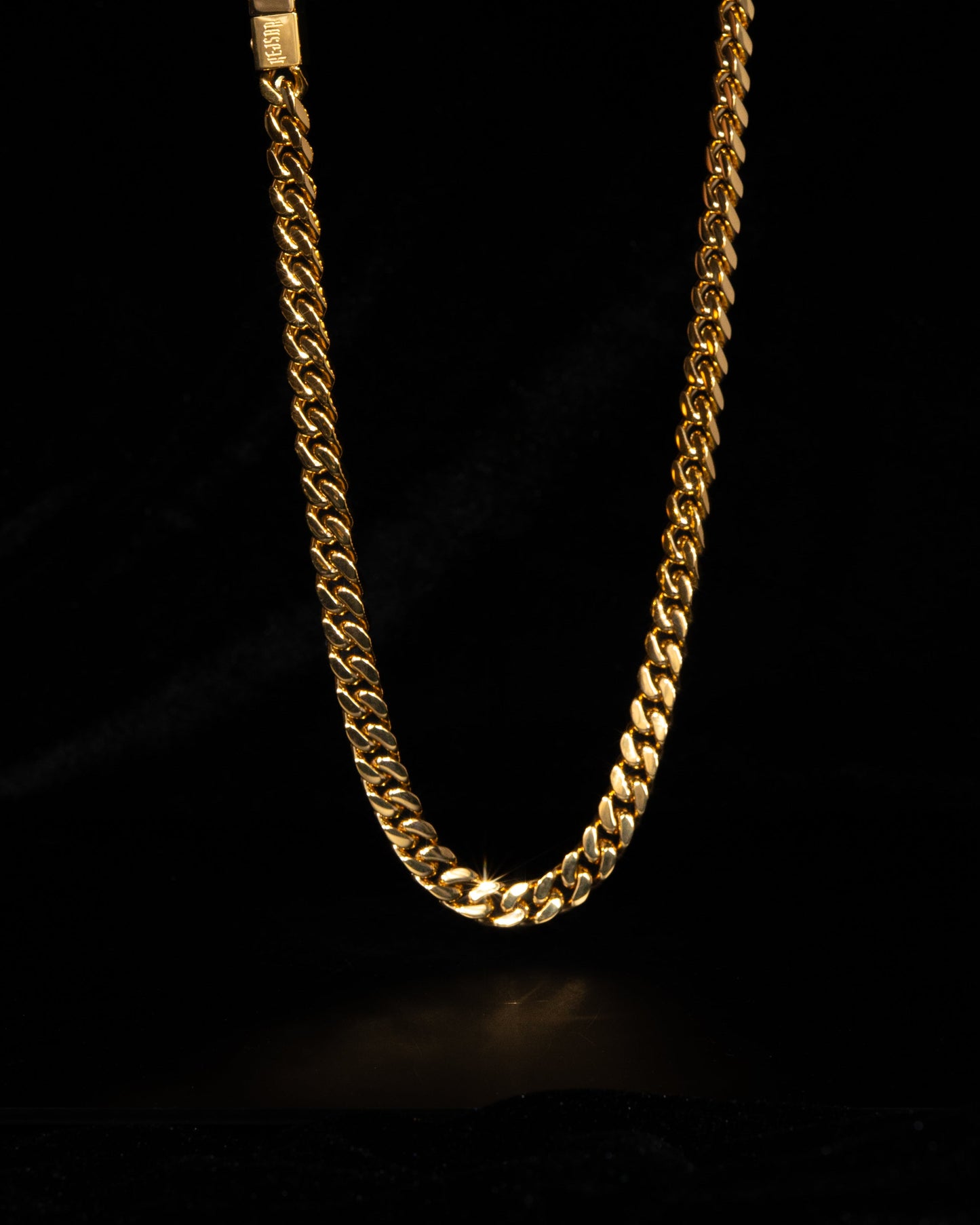 ‍Cuban Link Halsband 6mm HERR (100% off)