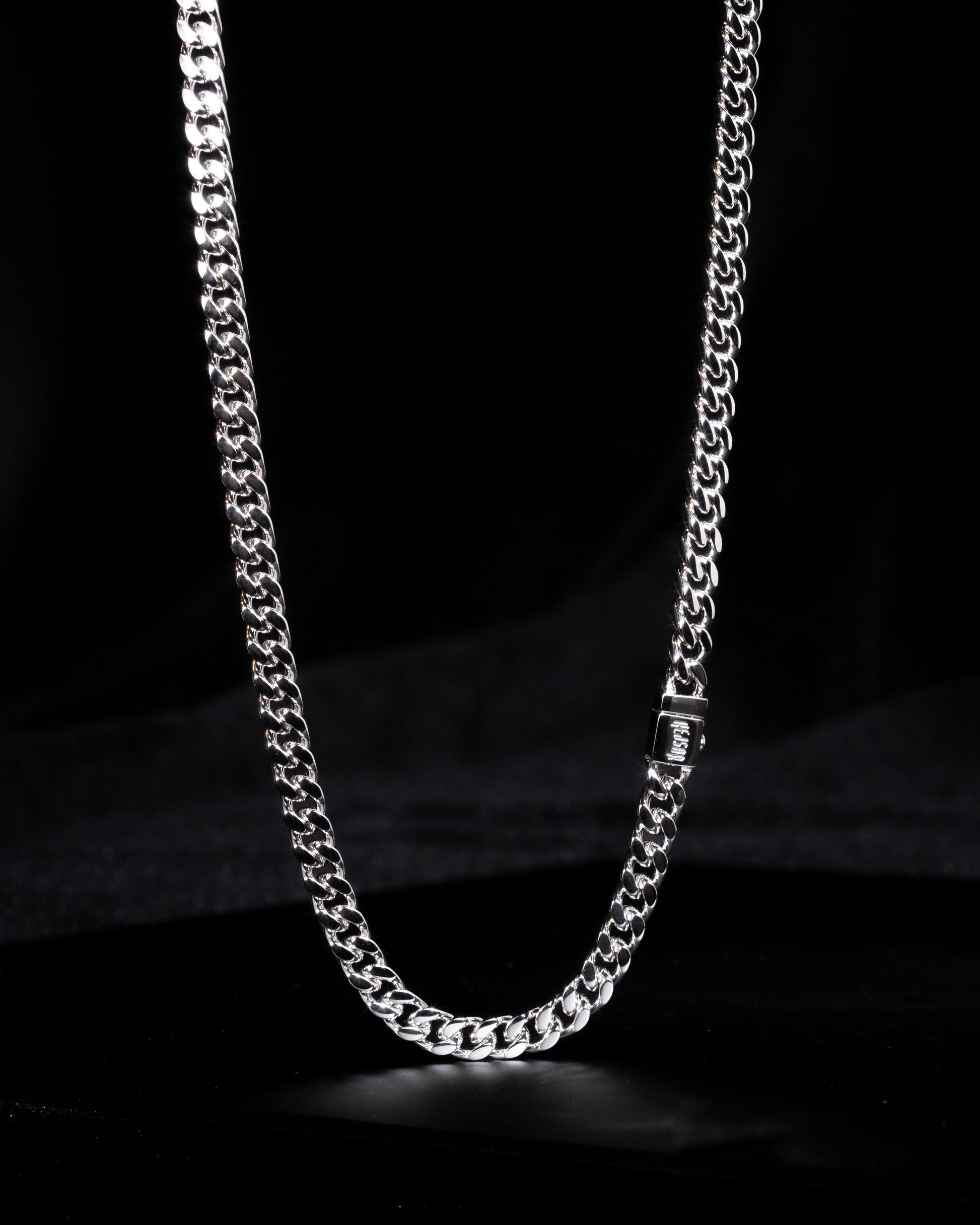 ‍Cuban Link Halsband 6mm HERR (100% off) - Kejsar