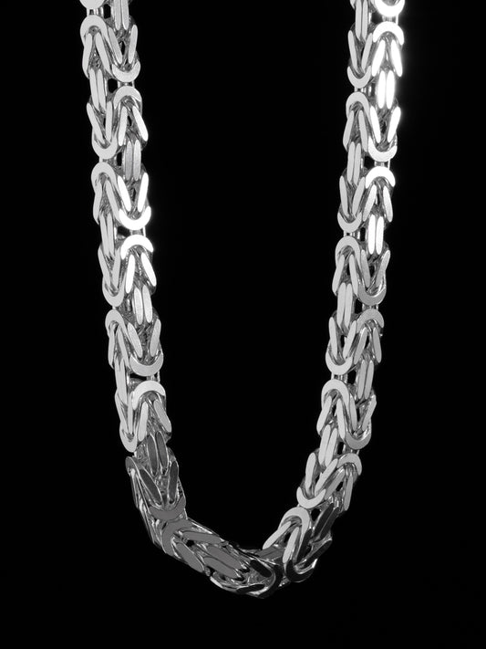 Kejsarlänk Halsband 10mm - 925 Silver