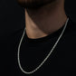 Cordell Halsband 4mm - 925 Silver - Kejsar