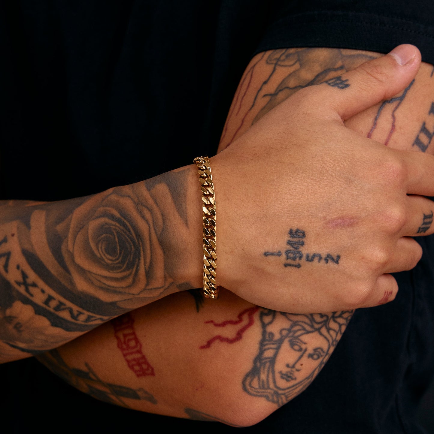 Cuban Link Armband 6mm