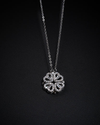 Heart Clover Foldable Necklace - Kejsar