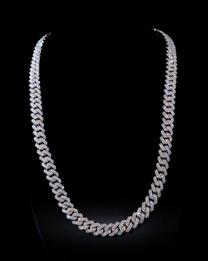 Iced Out Cuban Link Halsband - Kejsar