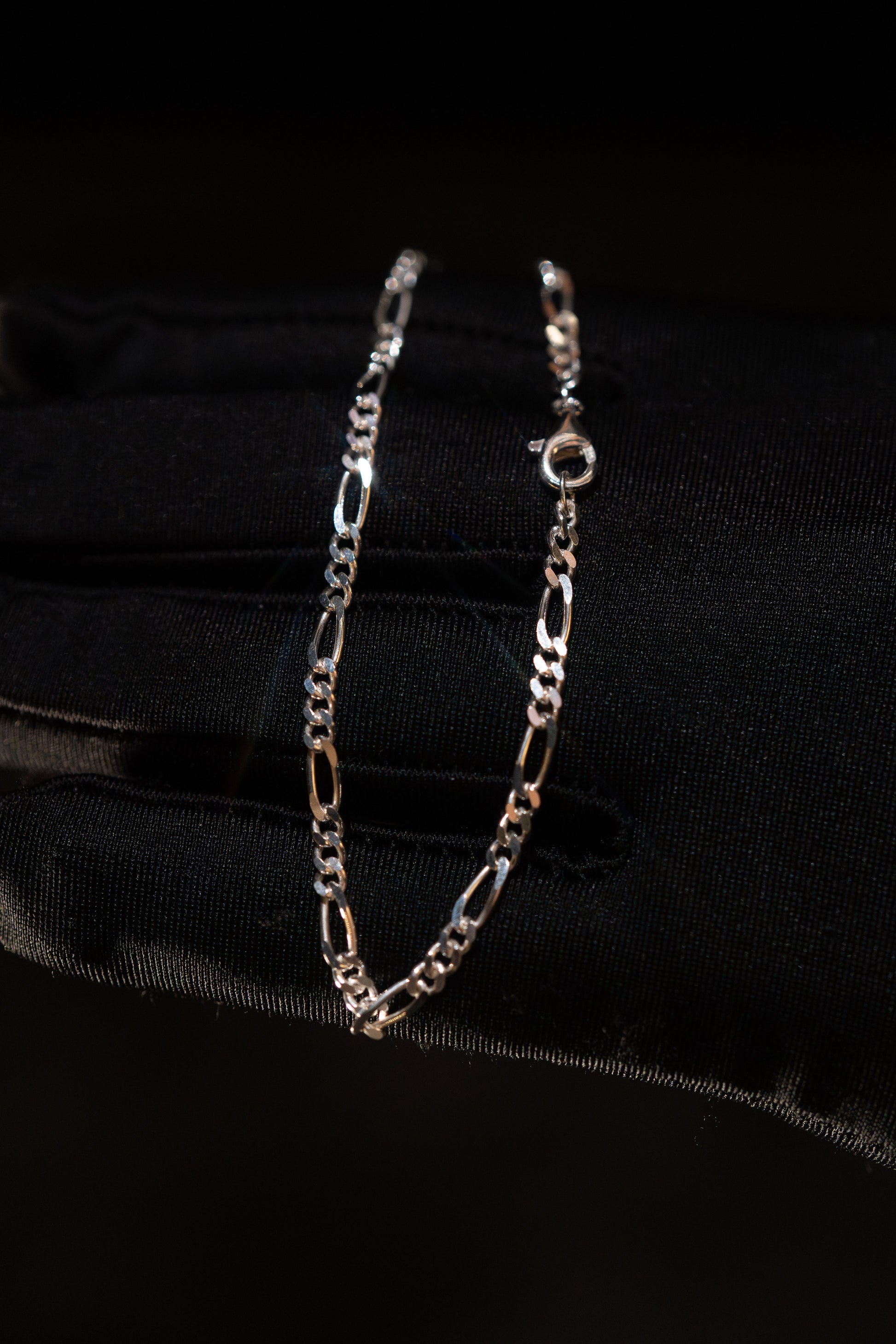 ‍Figaro Armband 3mm HERR (100% off) - Kejsar