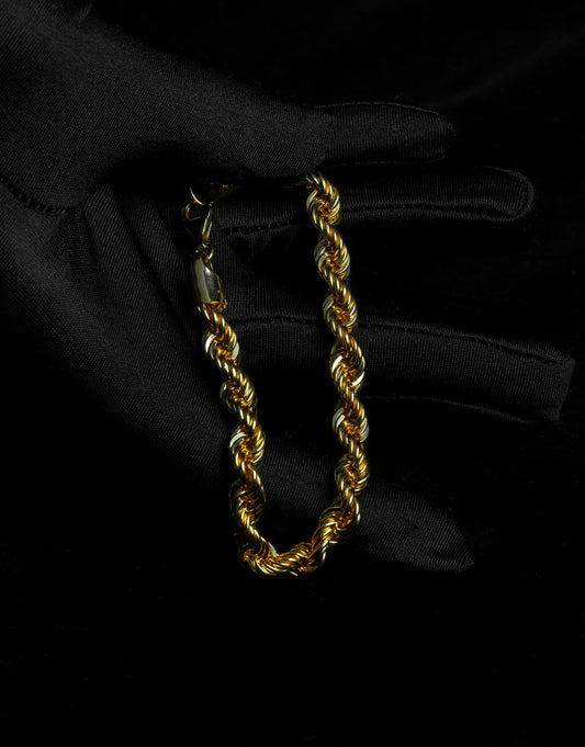 Cordell Armband 7mm - 18K Guld - Kejsar