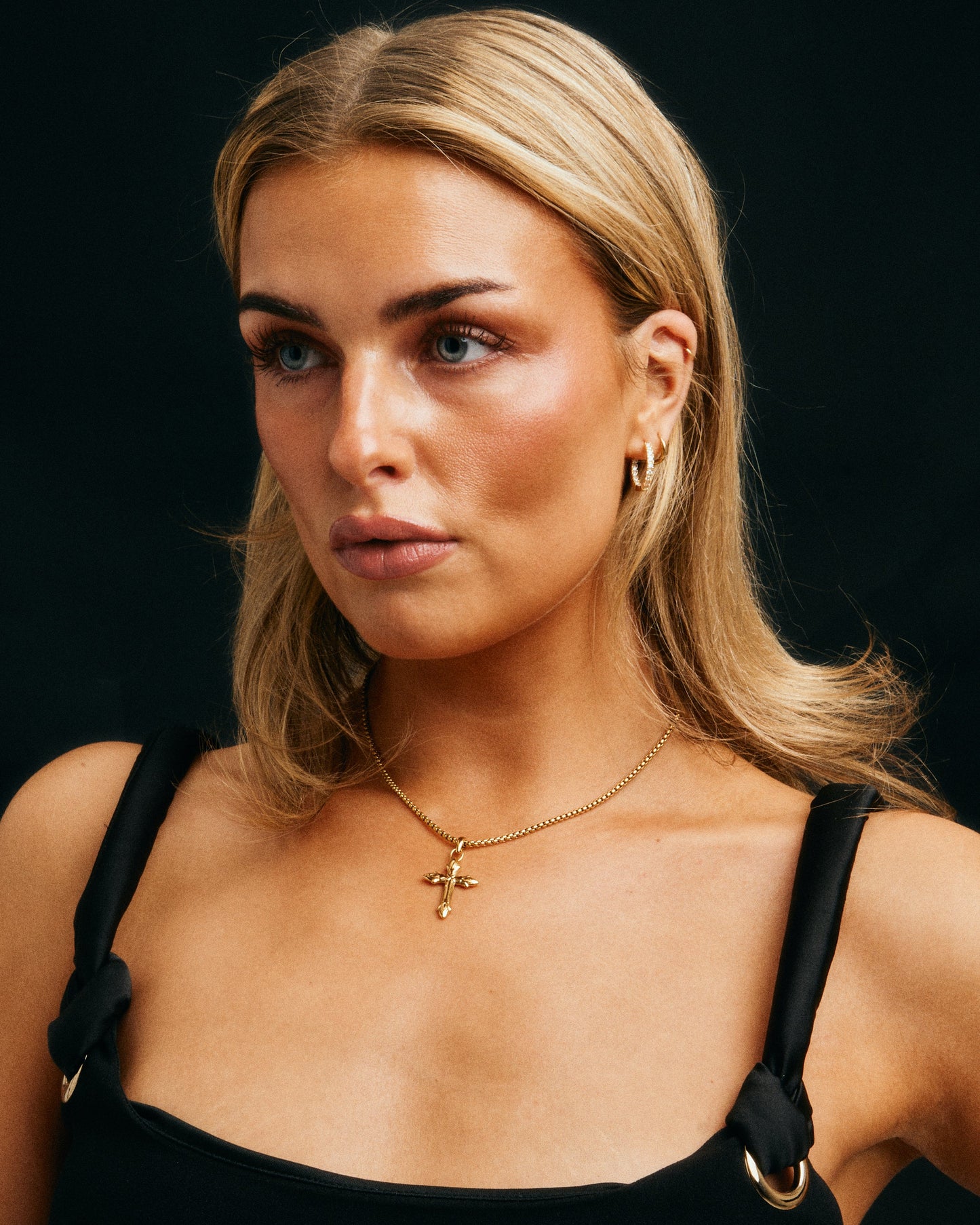 Icon Cross Necklace Lady - Kejsar