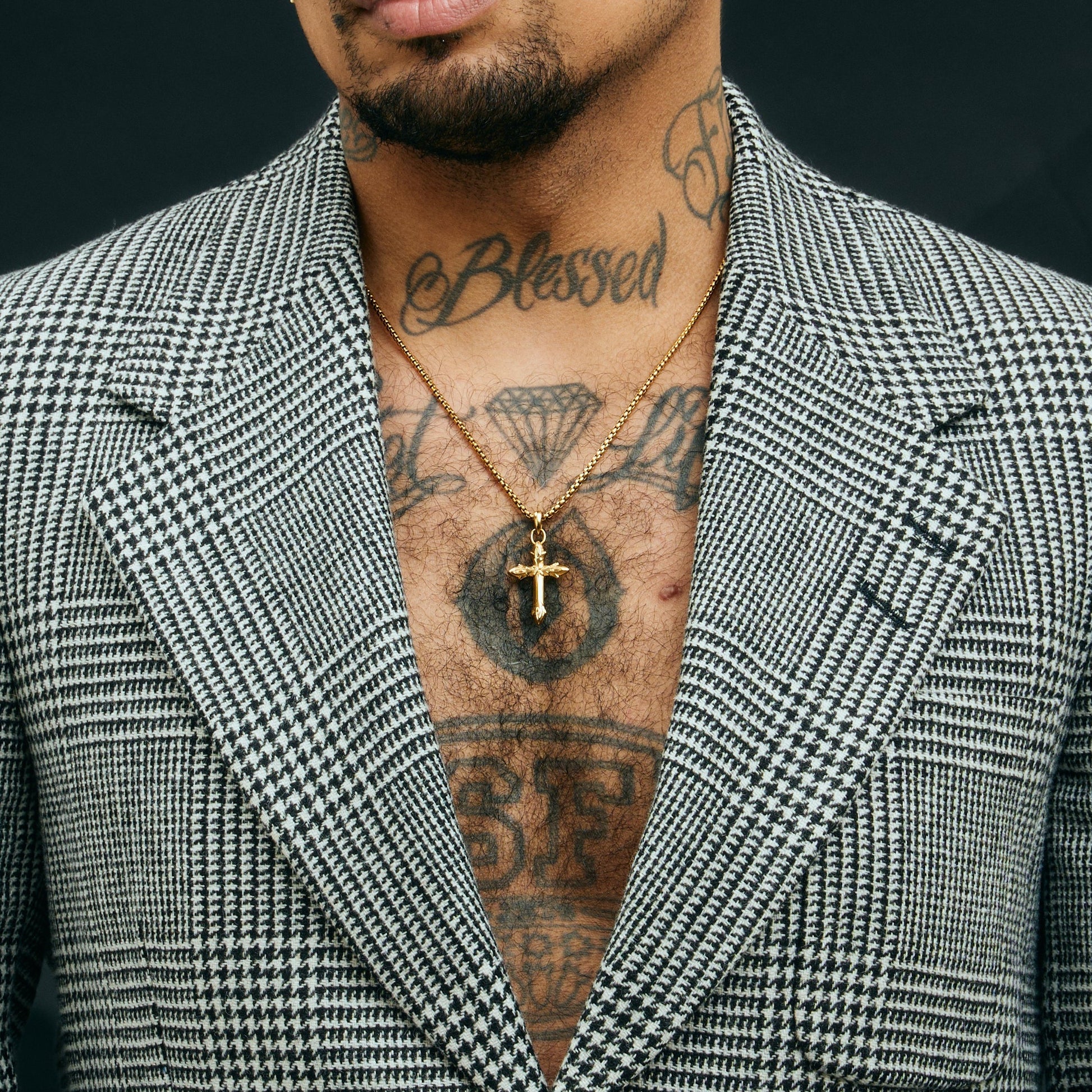 Icon Cross Necklace - Kejsar