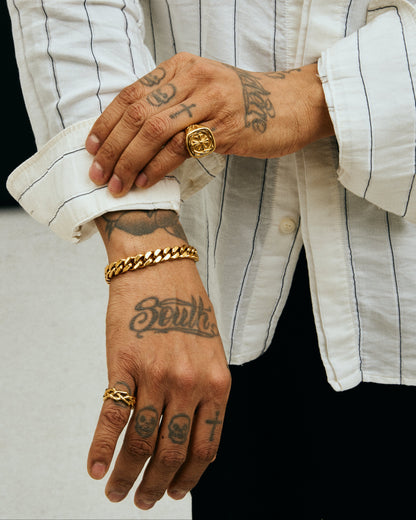 Cuban Link Armband 10mm - Kejsar