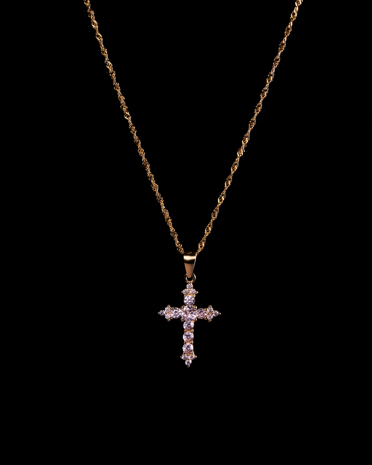 Diamond Cross Necklace