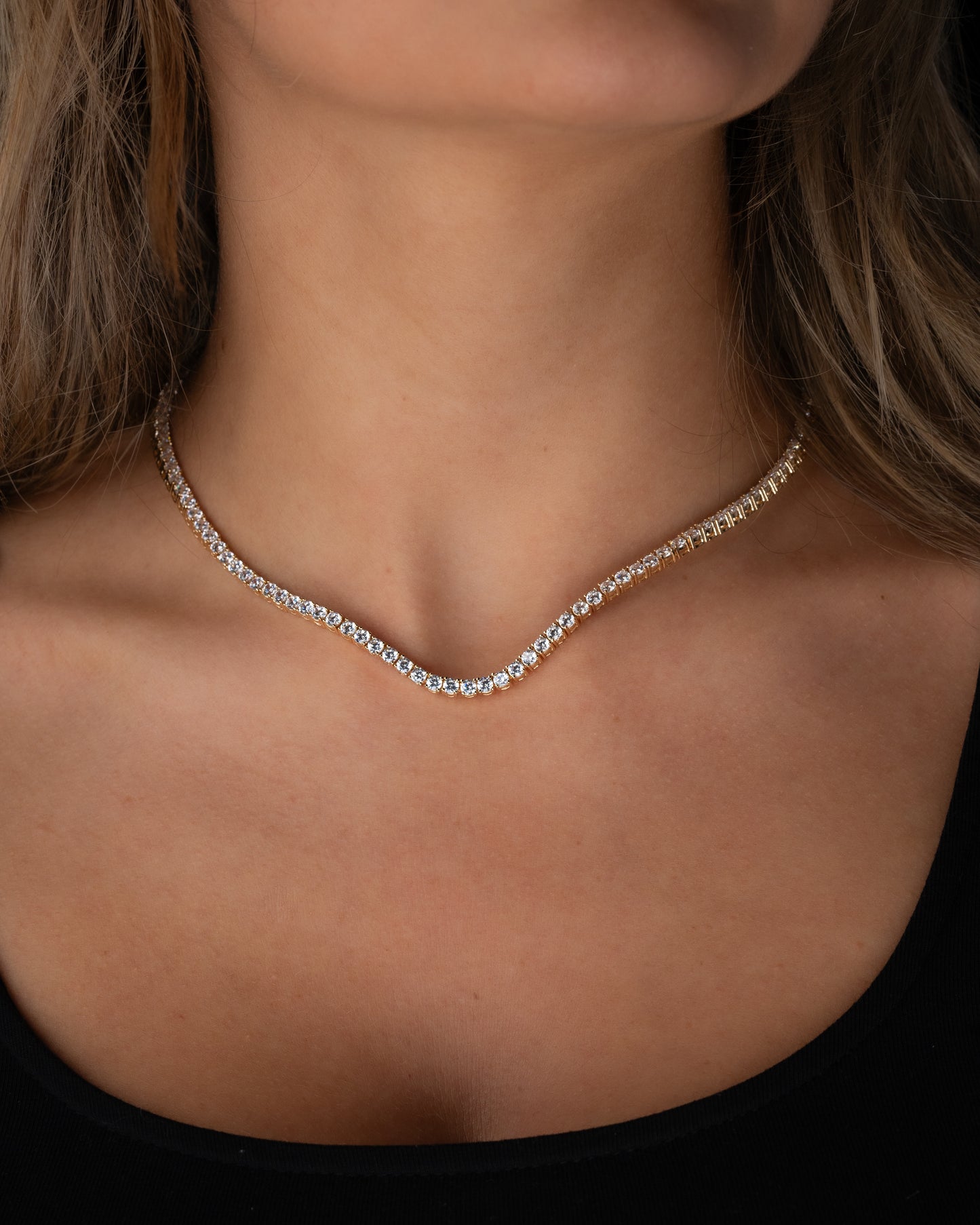 Tennis Halsband 3mm