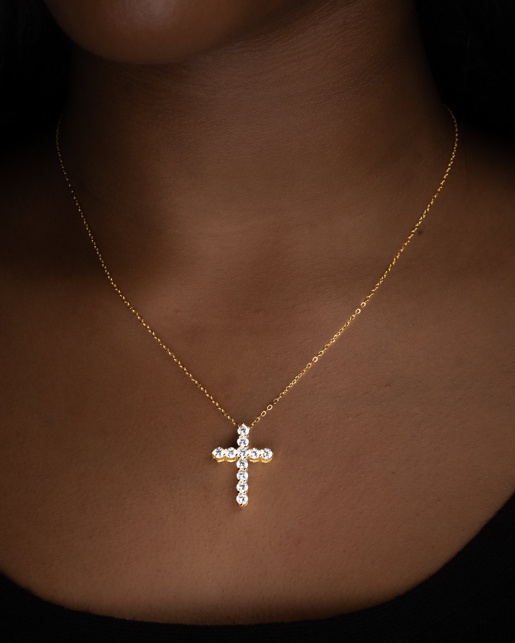 Golden Faith Kors Halsband - Kejsar