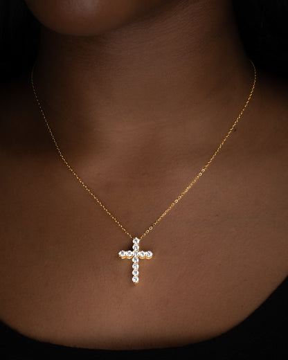 Golden Faith Kors Halsband - Kejsar