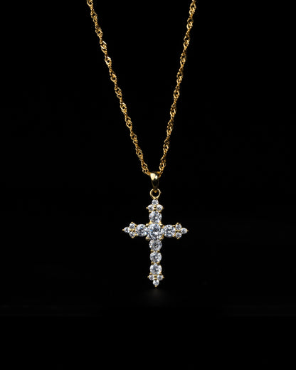 Diamond Cross Necklace - Kejsar