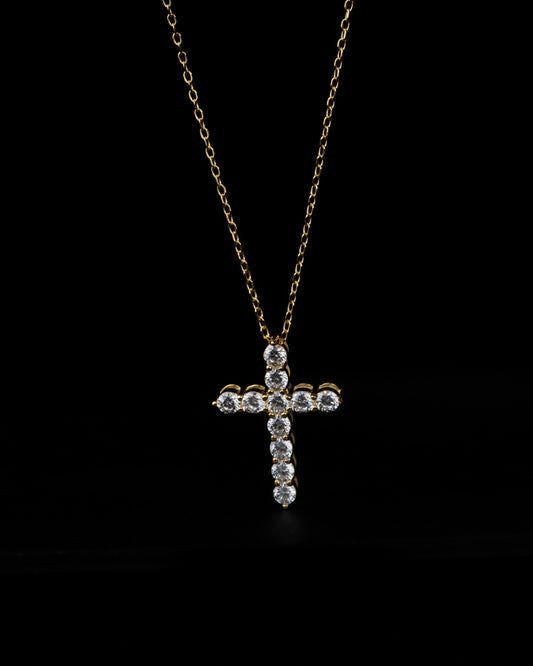 Golden Faith Kors Halsband - Kejsar