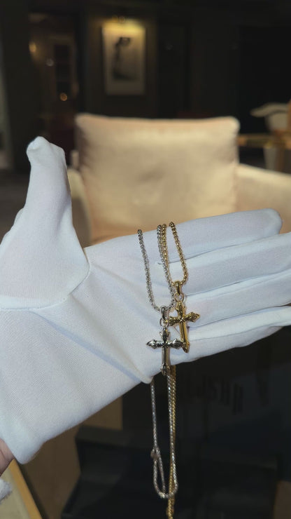 Icon Cross Necklace