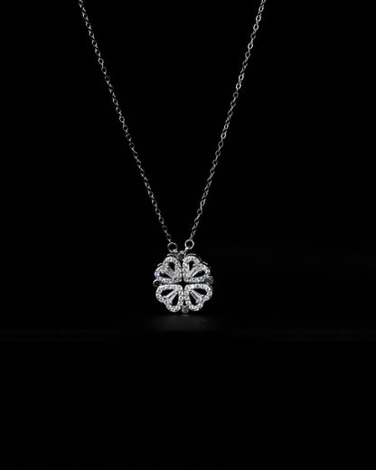 Heart Clover Foldable Necklace - Kejsar
