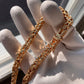 Kejsarlänk Halsband 6mm - 18K Guldpläterad Kejsar
