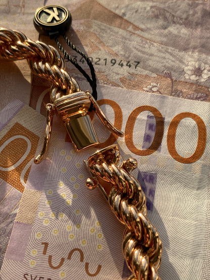 Cordell Halsband 10mm - 18K Guldpläterad - Kejsar