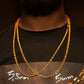 Cordell Halsband 3.5mm - 18K Guld - Kejsar