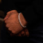 Kejsarlänk Armband 4.5mm - 925 Silver - Kejsar