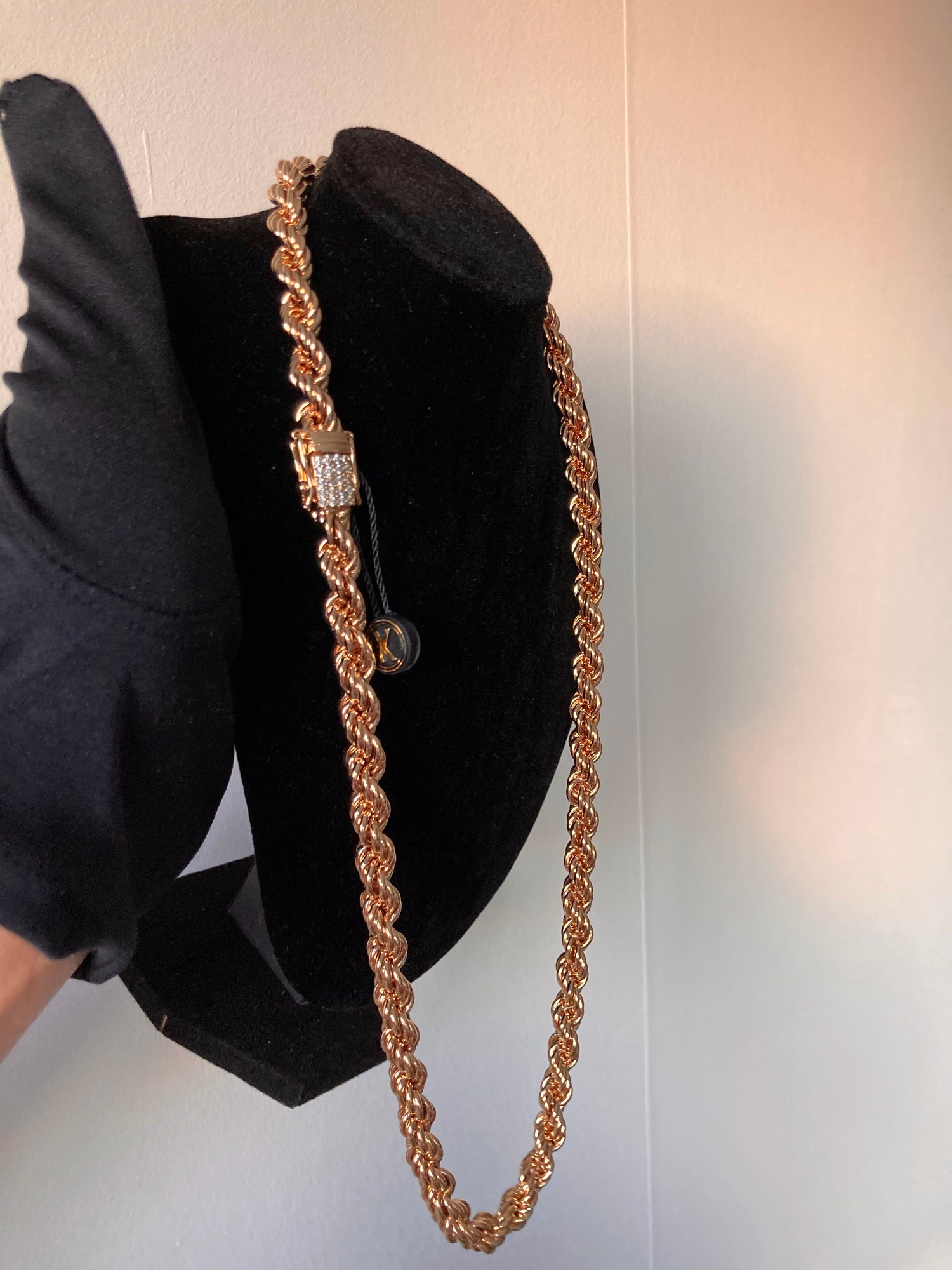 Cordell Halsband 8mm - 18K Guldpläterad - Kejsar