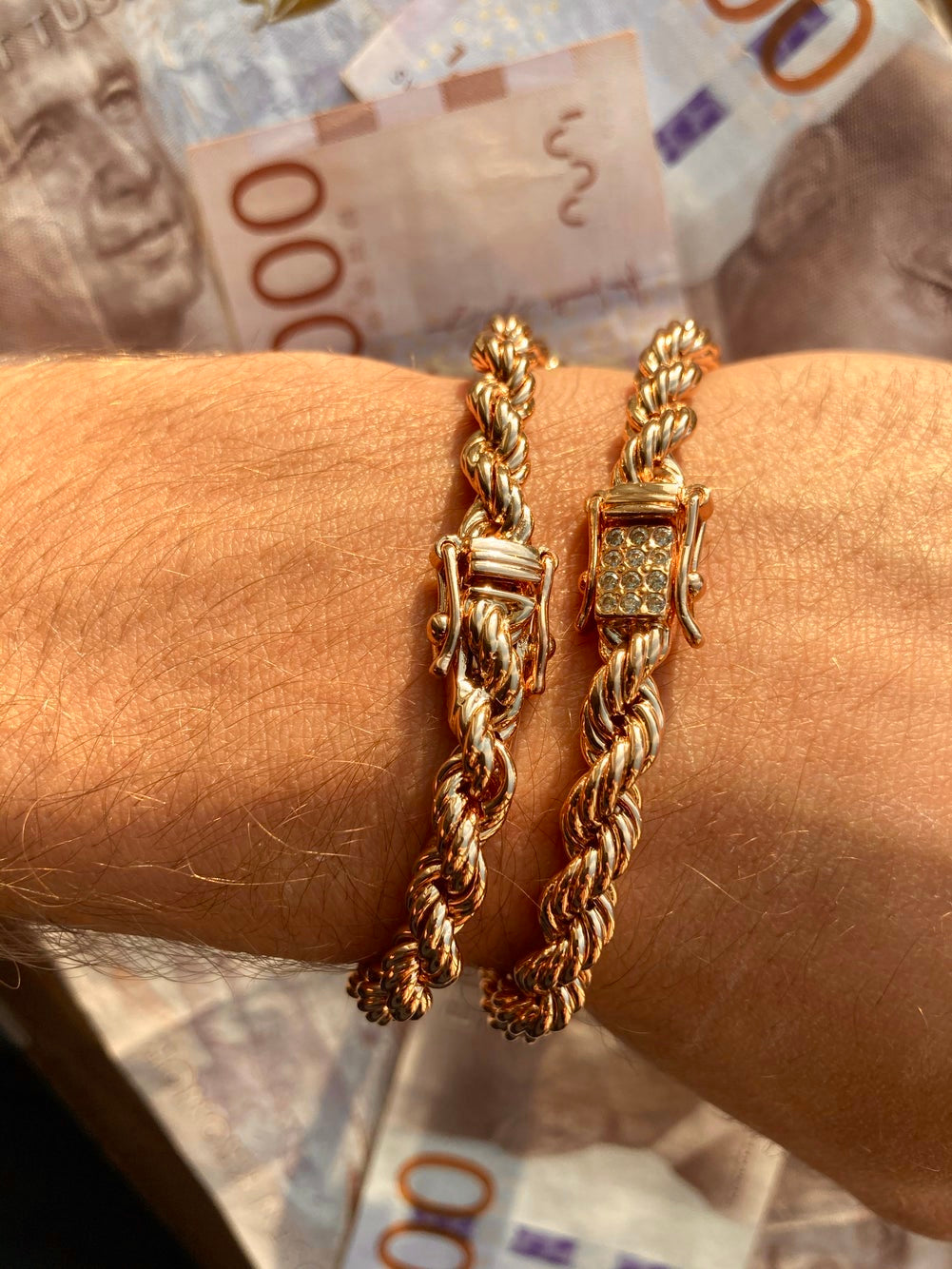 Cordell Armband 6mm - 18K Guldpläterad - Kejsar