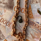 Ankarlänk Halsband 10mm - 18K Guldpläterad - Kejsar
