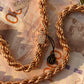 Cordell Halsband 10mm - 18K Guldpläterad - Kejsar