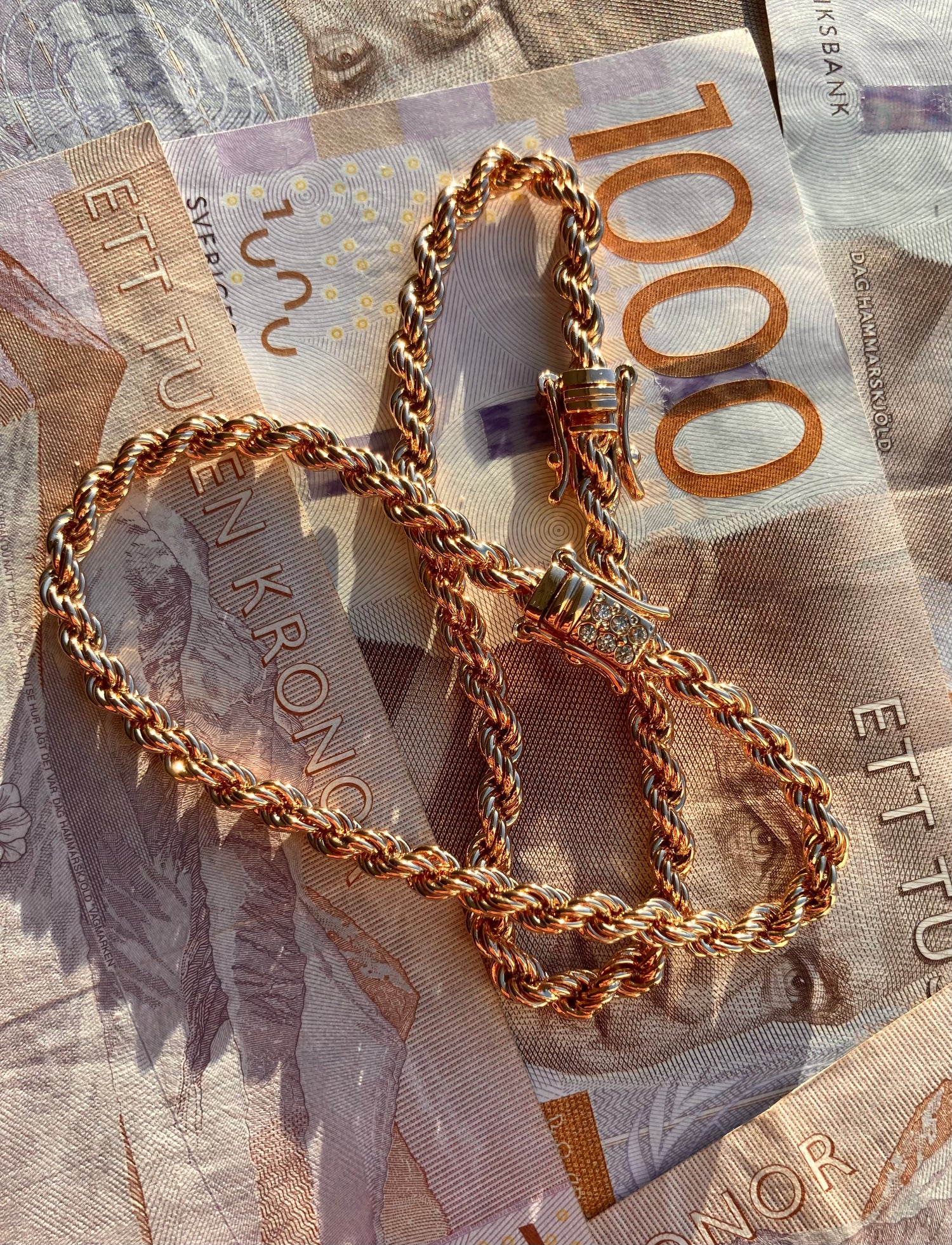Cordell Armband 4mm - 18K Guldpläterad - Kejsar