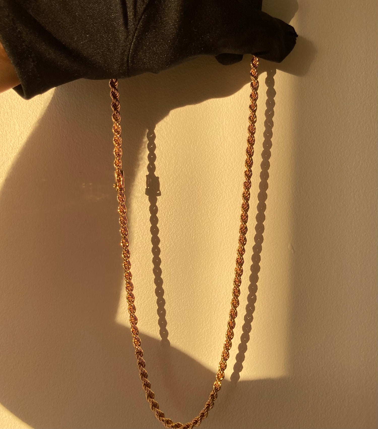 Cordell Halsband 4mm - 18K Guldpläterad - Kejsar
