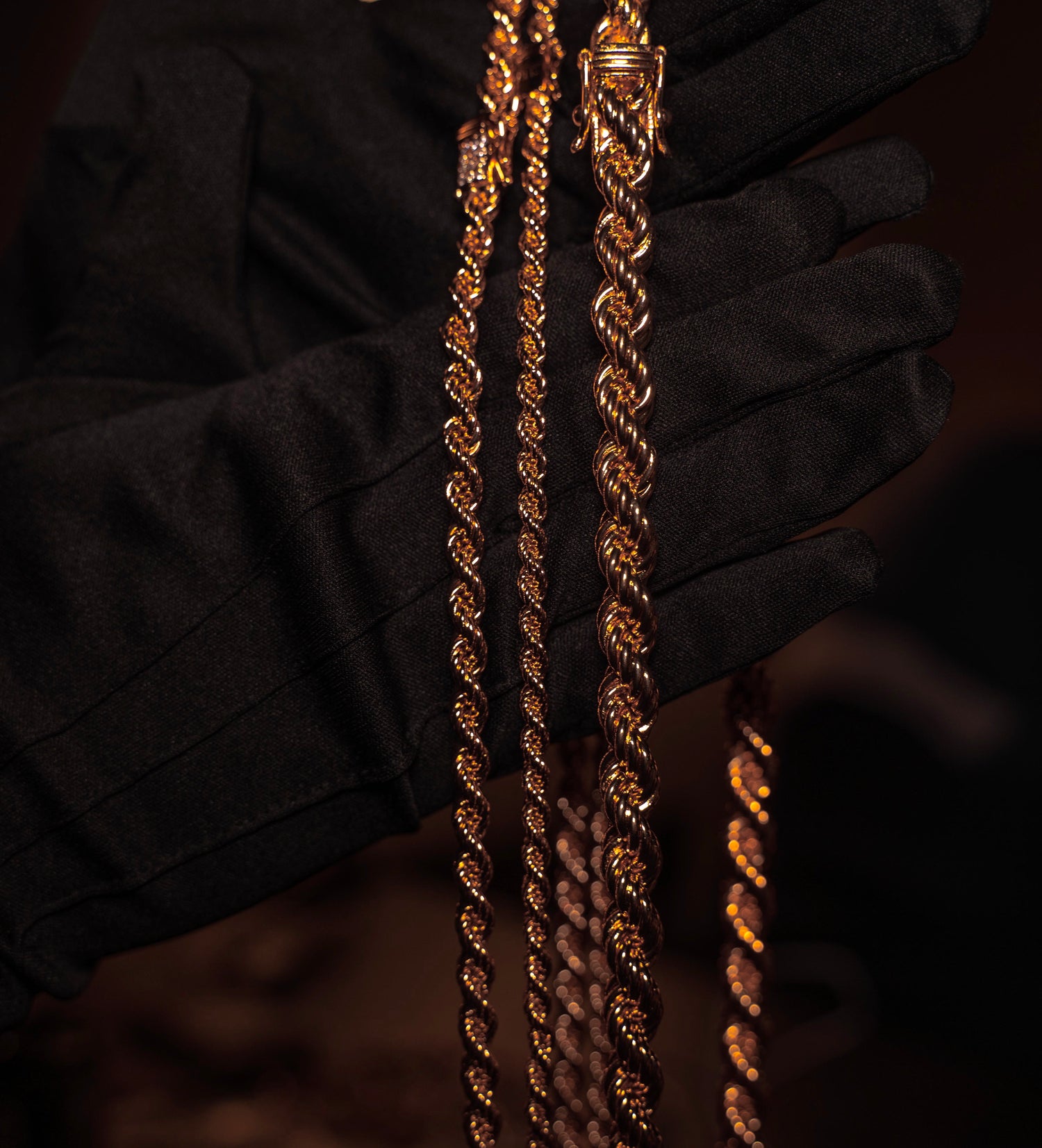 Cordell Halsband 4mm - 18K Guldpläterad - Kejsar