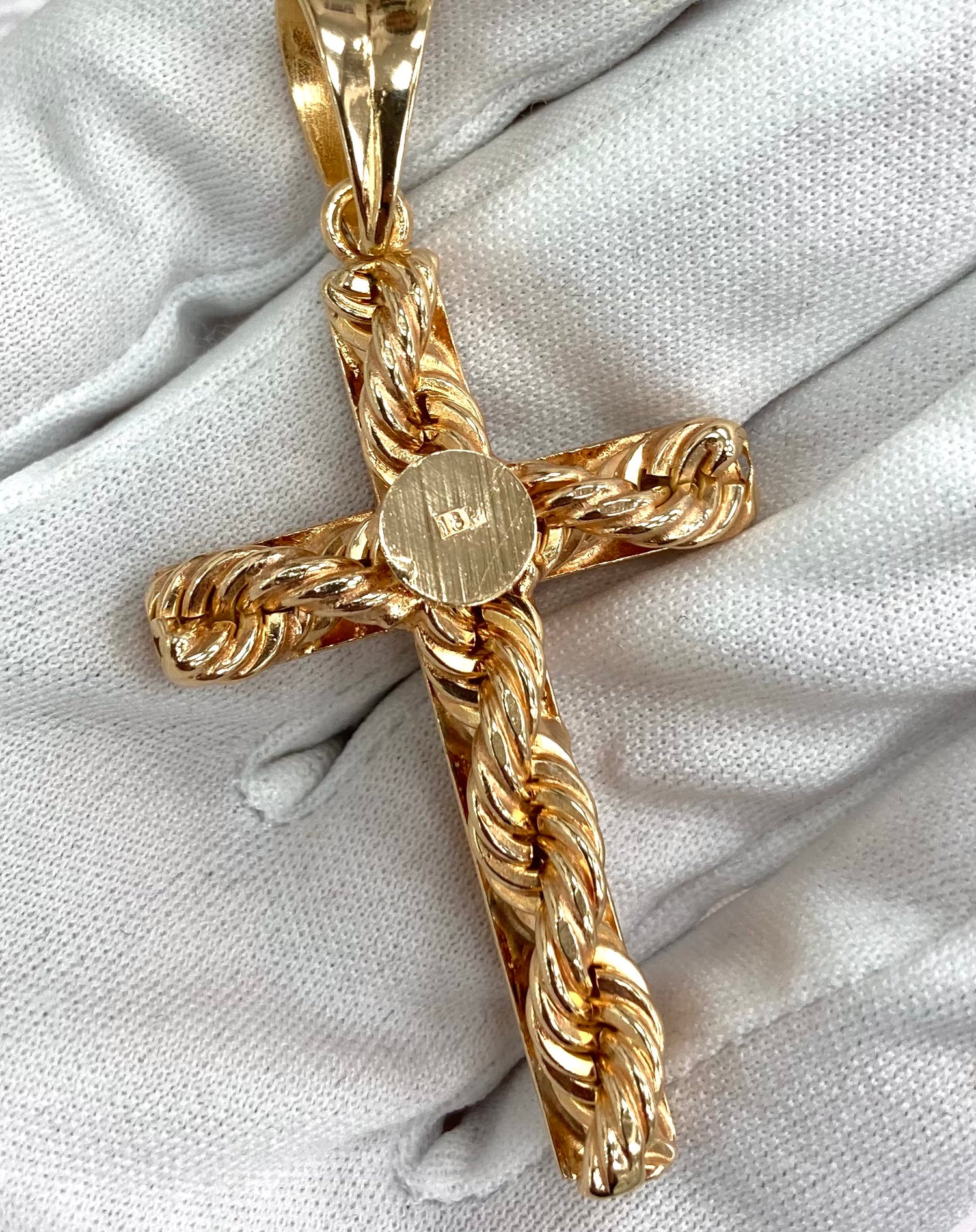 Kors Hängsmycke - 18K Guld - Kejsar