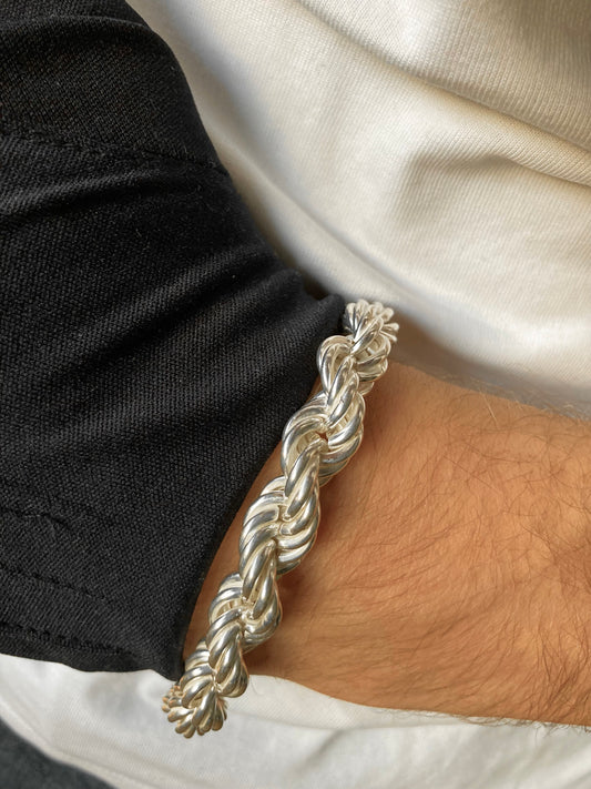 Cordell Armband 10mm - 925 Silver - Kejsar