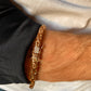 Kejsarlänk Armband 4mm - 18K Guldpläterad - Kejsar