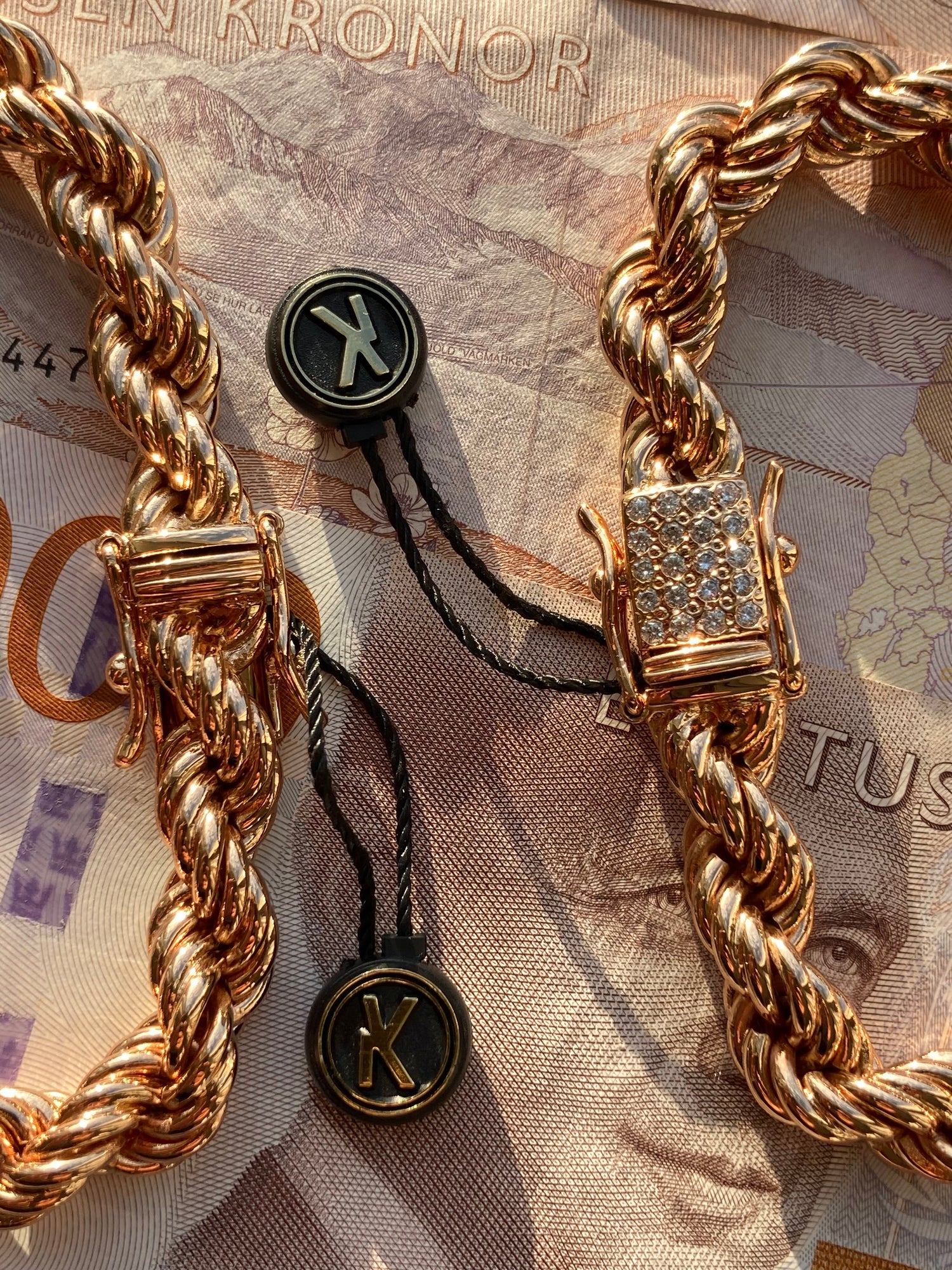 Cordell Armband 10mm - 18K Guldpläterad - Kejsar